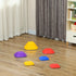 Balance Stepping Stones for Kids, 6-Piece Non-Slip Stackable River Stones, Obstacle Courses for Balance and Motor Skill