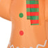 8ft Christmas Inflatable Gingerbread Man, Lighted Blow Up Yard Decor Indoor Outdoor Garden Lawn Party Prop
