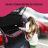 Electric Scooter for Kids Aged 6-14 Years, with Colourful Lights, Pink