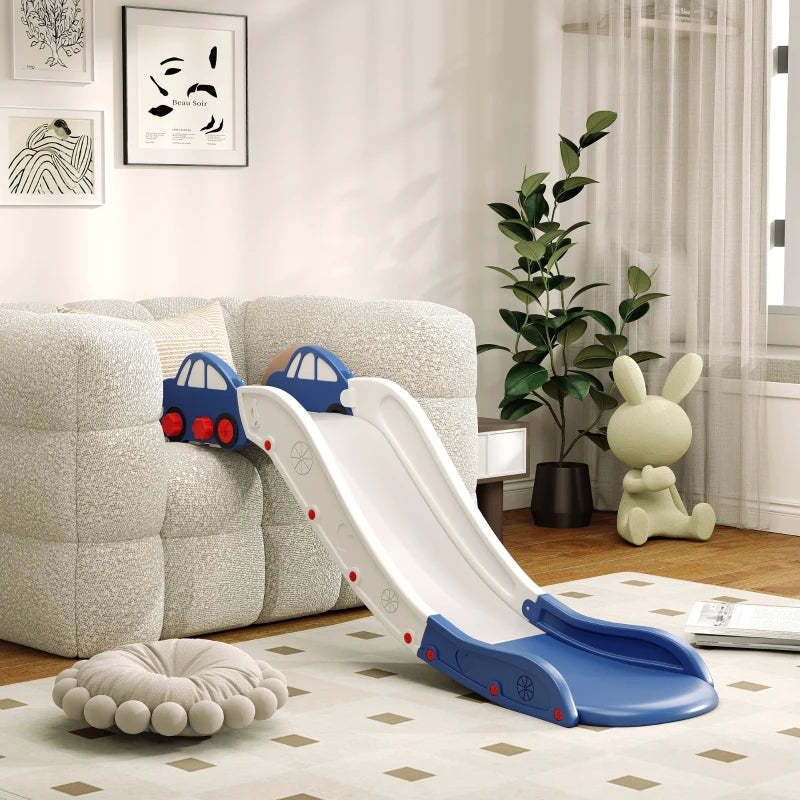 Kids Slide for Bed, Sofa, with Extended Length, Easy to assemble and Store, Blue