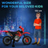 6V Kids Child Electric Motorbike Ride on Motorcycle Scooter Children Toy Gift for 3-6 Years (Red)