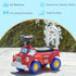 Ride On Fire Truck Foot to Floor Design with Under Seat Storage, Steering Wheel, Music, Light, for 1.5-3 Years, Red