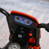 Toddler Pedal Motorcycle Kids Ride On Tricycle Early Learning w/ Music Lights Handlebar Stickers Exercise Boys Girls Gift for Kids 18 - 36 Months Red