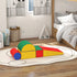 5 Piece Soft Safe Foam Playset, Climb and Crawl Activity Toy for Toddlers, Yellow