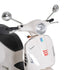 Kids Ride On Vespa Motorcycle W/LED Lights - White