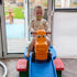 3(m) Four-Piece Ride on Kids Roller Coaster w/ Non-Slip Steps, for Ages 2-5 Years - Multicoloured