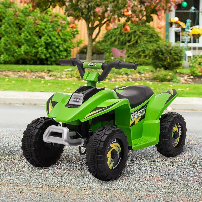 6V Kids Electric Toy Car Forward Reverse Functions for Toddlers aged 18-36 months, Green