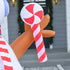 8ft Christmas Inflatable Snowman with Candy, Rotating Lighted for Home Indoor Outdoor Garden Lawn Decoration Party Prop