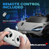 McLaren 765LT Licensed 12V Kids Electric Ride on Car with Butterfly Doors, Remote Control, Transport Wheels, Grey