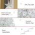 2.5FT Prelit Artificial Tabletop Christmas Tree with Fibre Optics Holiday Home Xmas Decoration for Table and Desk, White