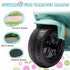6V Ride on Motorbike, Kids Electric Motorbike w/ Headlights, Music, Training Wheels, for Ages 18-36 Months, Green