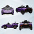 12V Lamborghini Autentica Licensed Kids Electric Car with Remote Control, Four Suspension Wheels, Soft Start, Purple