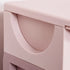 3 Drawers Plastic Storage Units, 3 Tier Kids Storage Units, Children Toy Chest for Nursery, Playroom, Bedroom, Pink