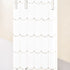 24-Drawer Christmas Advent Calendar, Wooden Light-Up Traditional Decoration, Adults Kids Countdown Holiday House w/ Lights Handle White