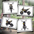 12V Aprilia Licensed Kids Motorbike with Training Wheels, Spring Suspension, LED Headlight, USB, Music, Yellow/black