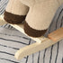 Kids Lion-themed Rocking Horse, with Roaring Sound Button, Seatbelt, Brown