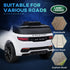 Licensed Land Rover Discovery Sport, 12V Kids Ride on Car w/ Remote Control, Lights, Music, Horn, for 3-6 Years, White