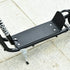 Teen Kick Scooter with Adjustable Handlebar, Inflatable Wheels, Two Brakes, Black