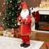Singing and Dancing Santa Claus with Bell and Sack