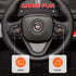 12V Battery Powered Ride on Truck w/ Remote, Four Suspension Wheels, Horn, Lights, Music, USB, for Ages 3-5 Years, Black
