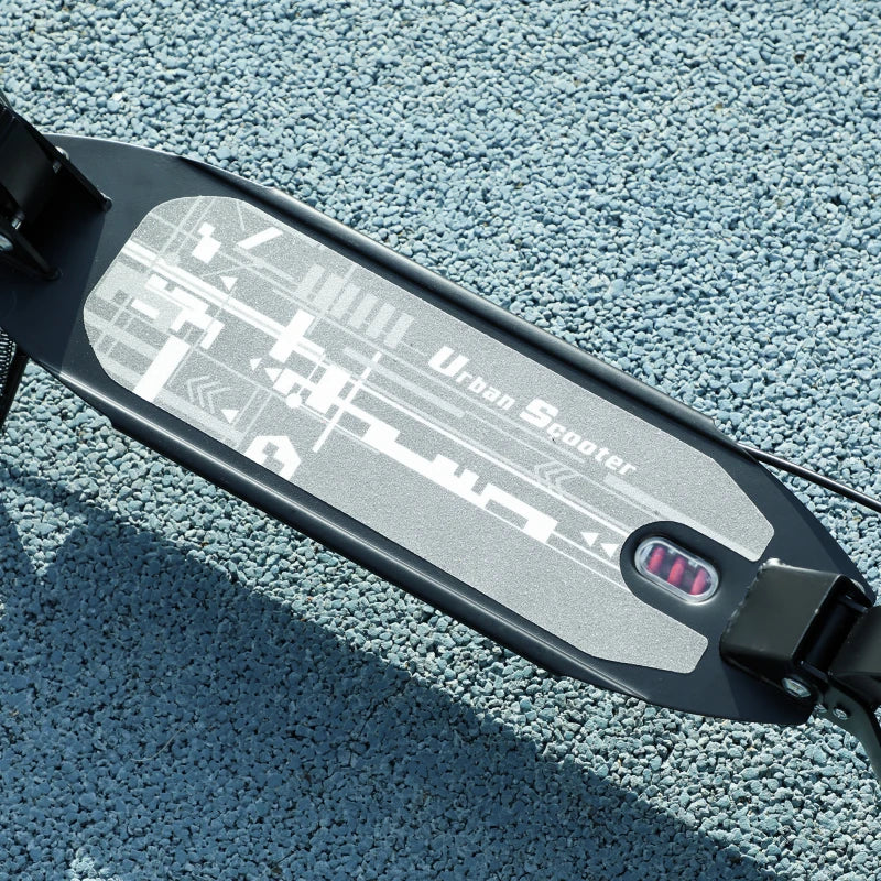 Kids Scooter with Four-Level Adjustable Handlebar, Dual Brake System, 200mm Wheels, ABEC-7 Bearings, Black