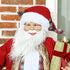 4'6" Animated Santa Claus Figure, with Sound - Red