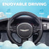 Aston Martin DBX Licensed Battery Powered Kids Electric Car, 12V Kids Ride on Car w/ Lights, Music Horn, Grey