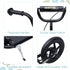 Kids Scooter Kick Scooter, with 12" EVA Tyres, Rear Brake, Big Wheels Scooter for 5-12 Years , Black