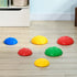 Six-Piece Kids Stepping Stones, with Non-Slip Mats, Balance River Stones