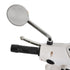 Kids Ride On Vespa Motorcycle W/LED Lights - White