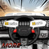 12V Battery Powered Kids Ride-On Car, Electric Truck w/ Spring Suspension, Remote, Music, Horn, Lights, White