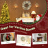 60cm/ 24inch Flocked Prelit Christmas Wreath