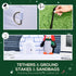 5ft Christmas Inflatable Two Penguins Wearing a Scarf with Ice House Blow Up Decor Home Indoors with Built-in LED Lights Outdoor Toys in Lawn Garden