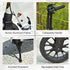 Teen/Adults Aluminium Folding Kick Scooter w/ Shock Mitigation System Silver