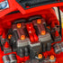 Kids Truck Engine Toy Set, Toddler Educational Car Service Station Playset, Take Apart Workshop, w/ RC Car Key, Steering wheel, Horn, Light, for 3-5 Years Old Red