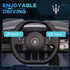 Maserati GT2 Licensed 12V Kids Electric Ride on Car with 4 Suspension Wheels, Remote Control, Music, Horn, Lights, Grey