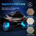 Mercedes-Benz AMG CLA 45 Licensed 12V Kids Electric Car Ride on Car w/ Remote, Suspension Lights Music Horn - Black