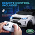 Licensed Land Rover Discovery Sport, 12V Kids Ride on Car w/ Remote Control, Lights, Music, Horn, for 3-6 Years, White