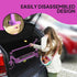 Electric Scooter for Kids 6-14 Years, with Colourful Lights, Purple