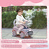 Foot To Floor Ride On Car Sliding Car w/ Air Horn, Anti-Over-Backwards, 18 to 36 Months - Pink