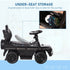 3 in 1 Kids Children Ride on Push Car Toddler Sliding Car G350 Licensed Walker Foot to Floor Slider Push-Along with Horn Steering Wheel NO POWER Manual, Black