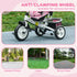 6 in 1 Kids Trike with Parent Handle, Canopy, 5-point Safety Belt, Storage, Footrest, Brake, for 1-5 Years, Pink