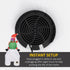6.6ft Inflatable Santa Riding Polar Bear Decoration