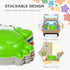 6PCs Kids Stepping Stones w/ TPE Anti-Slip Edge, Crab-Designed Balance River Stones, Obstacle Courses, Stackable