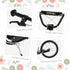 Kick Scooters for Kids with Adjustable Height, Anti-Slip Deck, Dual Brakes, Rubber Tyres, for Boys and Girls Aged 5+ Years Old - Black