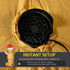 6ft Christmas Inflatable Gingerbread Man & Santa Hat Safe Outdoor Decoration w/ LED Lights Accessories