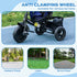 6 in 1 Kids Trike Push Bike with Push Handle, Canopy, 5-point Safety Belt, Storage, Footrest, Brake, for 1-5 Years, Dark Blue