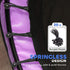 4.6ft Toddler Trampoline w/ Safety Enclosure Net, for Indoor Outdoor Use, Ages 3-6 Years, Purple