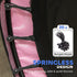 4.6FT/55" Kids Trampoline with Safety Enclosure, Outdoor Indoor Use, for Ages 3-10 Years, Pink