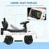 3 in 1 Kids Children Ride on Push Car Toddler Sliding Car G350 Licensed Walker Foot to Floor Slider Push-Along with Horn Steering Wheel NO POWER Manual, White